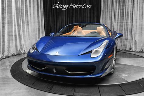 Used Ferrari Spider Convertible Rare Blu Tour De France