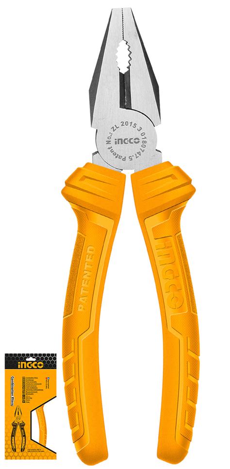 Ingco Plier Combination 180mm Anti Rust Bethanie Hardware