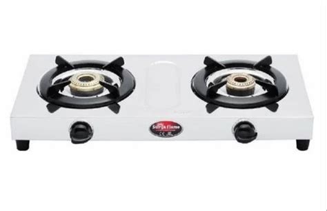 Surya Flame Lpg Sleek Burner Stainless Steel Gas Stove At Rs