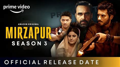 Mirzapur Season 3 Official Trailer The Wait Is Over Mirzapur Season 3 Released Amazon Prime