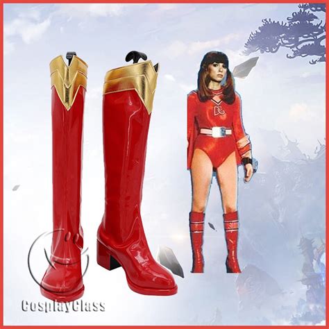 Electra Woman and Dyna Girl Cosplay Boots - CosplayClass