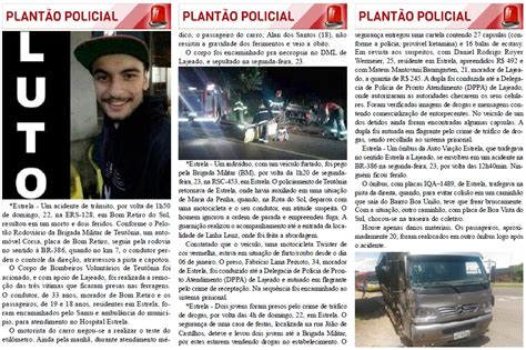 Blog do Airton Notícias de Estrela Jornal Folha de Estrela 26 de