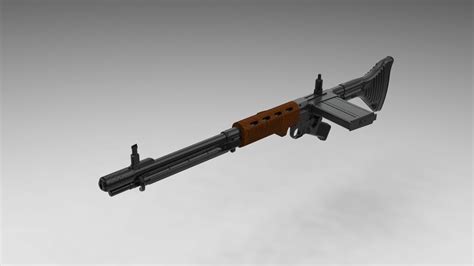 3D Rifle FG-42 | CGTrader