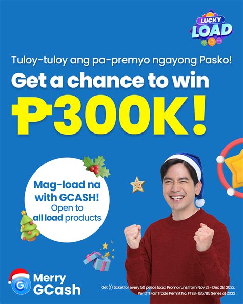 Merrygcash Up To P300000 Now Up For Grabs In The Last Draw Of Gcash