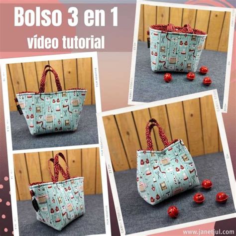 Tutorial Para Coser Un Bolso 3 En 1