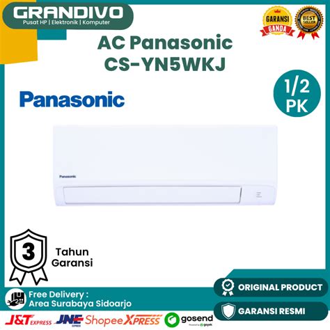 Jual Ac Panasonic 1 2 PK Low Watt CS YN5WKJ CS YNWKJ Garansi Resmi