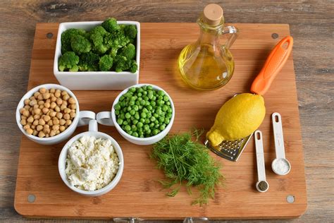 Lemony Broccoli Salad With Chickpeas And Feta Recipe Cook Me Recipes