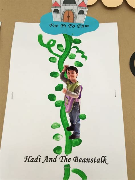 Jack And The Beanstalk Art Fairy Tales Preschool Activities Fairy