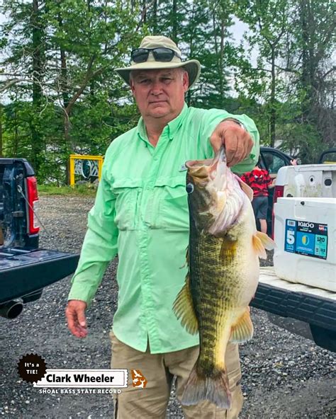 Angler Ties Georgia State Record Shoal Bass Wired2fish