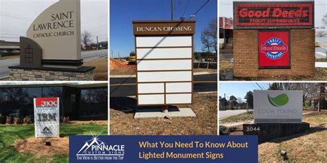 What You Need To Know About Lighted Monument Signs