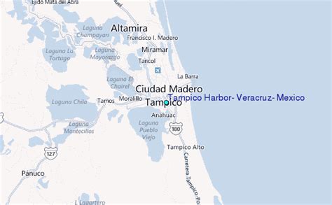 Tampico Harbor, Veracruz, Mexico Tide Station Location Guide