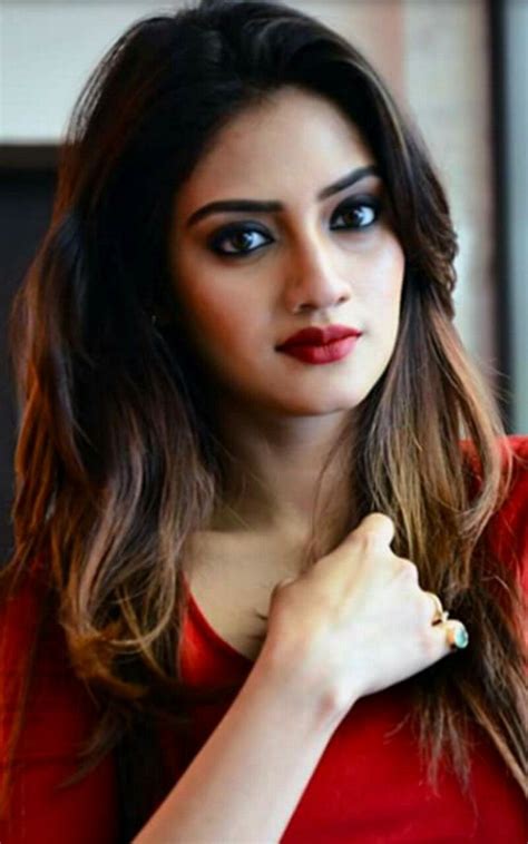 Nusrat Jahan Beautiful Eyes Beautiful Bride Gorgeous Women Beautiful