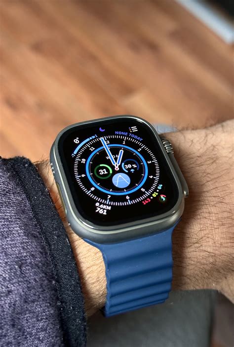 Really Happy With The Blue Ocean Band For My Apple Watch Ultra 2 Rapplewatch