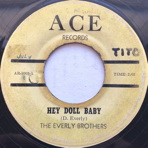 The Everly Brothers Hey Doll Baby Vinyl Discogs