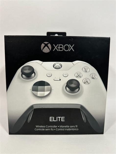 Xbox Elite Wireless Controller White Special Edition Item Box And