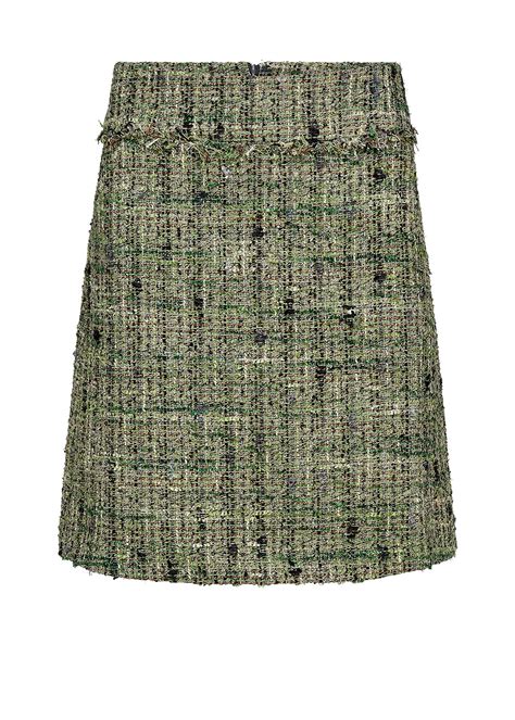 Mos Mosh Mmvinna Boucle Skirt Falda Zephyr Green