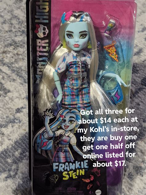 Budget G3 Ghouls on sale at Kohls : r/MonsterHigh