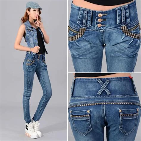 2015 New Style Women's Jeans Trousers Harem pants for Girls Middle ...