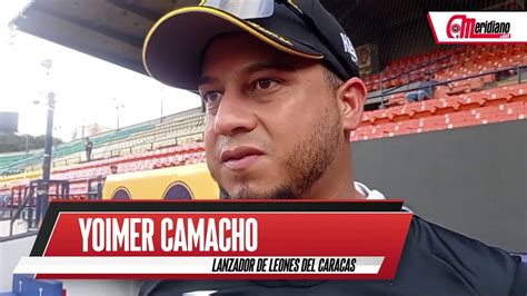 Lvbp Yoimer Camacho Da Detalles De Su Estreno Con Leones V Deo