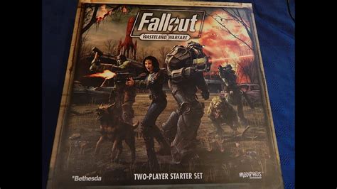 Fallout Wasteland Warfare Unboxing And Review Youtube