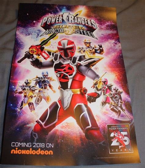 Nickelodeon Sabans Power Rangers Super Ninja Steel Nycc Exclusive