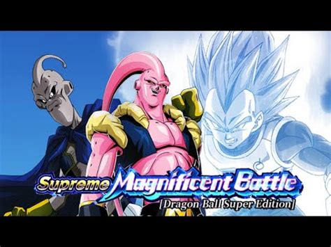 LET S BEAT SUPREME MAGNIFICENT BATTLE DBS EDITION VS SGSS VEGETA