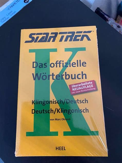 Star Trek Das Offizielle W Rterbuch Klingonisch Deutsch Kaufen Auf