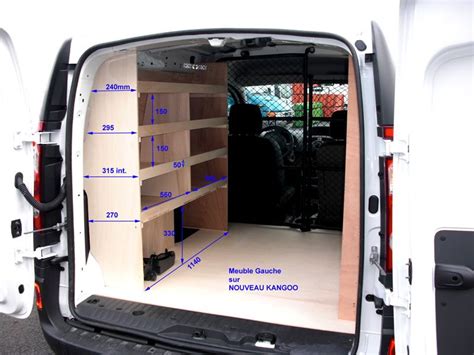 Kit De Rangement Pour Renault Kangoo Amenagement De Vehicules