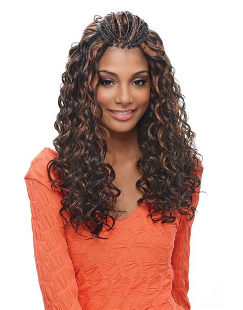 French Deep Curl Braid Micro Braids Hairstyles Braided Hairstyles Hot