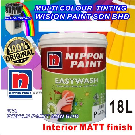 Multi Colours Nippon Paint Easy Wash L Easy Wash Easy Clean