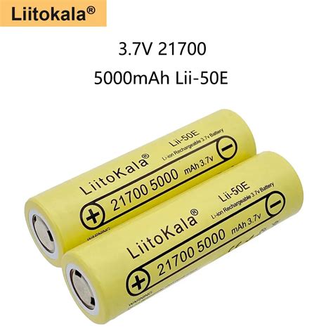 Veitokala Lii E V Mah Batterie Rechargeable C D Charge