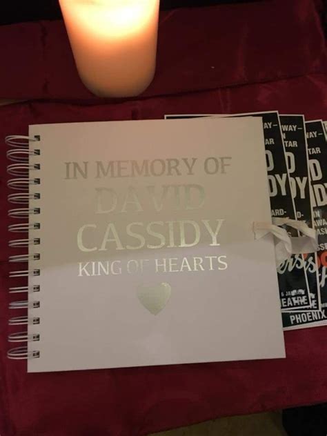 David Cassidy Memorial Phoenix Theatre London 2192018 David Cassidy David Memories