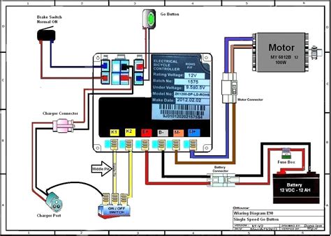 Mobility Scooter Circuit Diagram