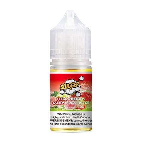 Slugger Strawberry Guava Peach Ice Nic Salt In Lahore Pakistan