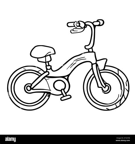 Dibujos Para Colorear De Bicicletas Preescolar Fotografías E Imágenes De Alta Resolución Alamy