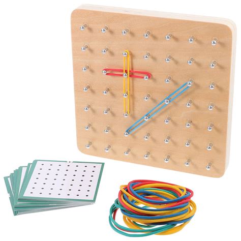 2 Sets Geoboard Spielzeug Kinder Fantasie Kreativität Lernspielzeug eBay