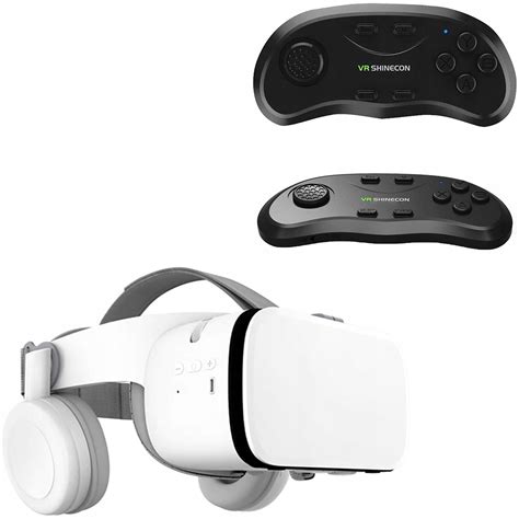 Okulary gogle VR 3D BOBOVR Z6 ze słuchawki gamepad pilot pasek na głowę