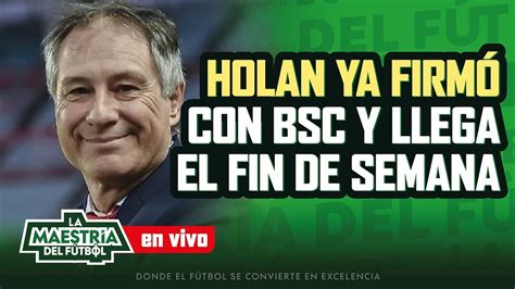 Atenci N Holan Nuevo Dt De Barcelona Sc Youtube