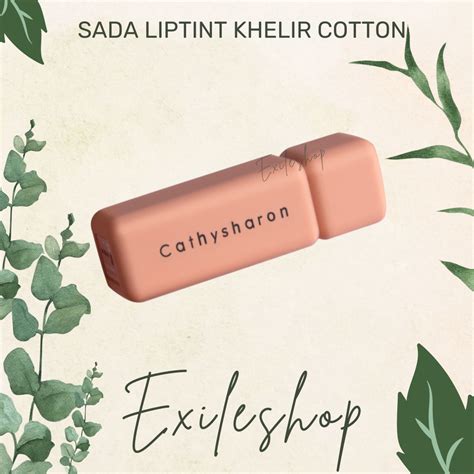 Jual SADA Liptint Khelir Cotton Liptint Shopee Indonesia