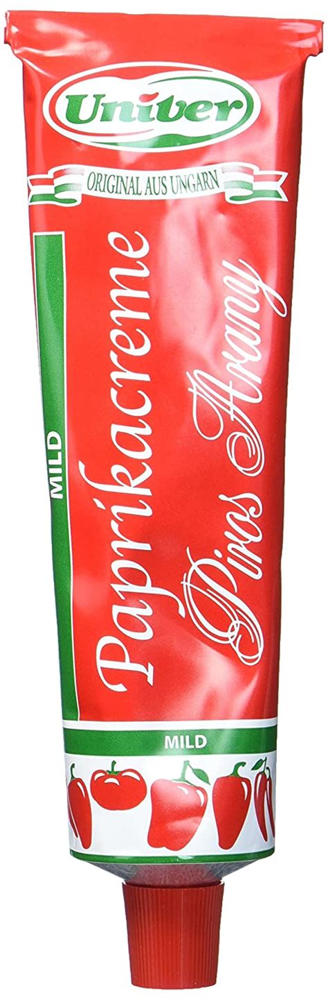 Paprikacreme Rotes Gold Piros Arany 160g Tube Mild Delikatess