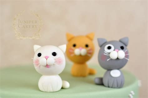 Adorably Sweet Kitten Themed Cake JUNIPER CAKERY Детские поделки