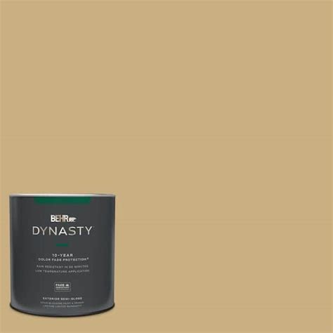 Behr Dynasty Qt S Perennial Gold Semi Gloss Exterior Stain