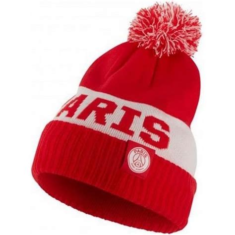 Bonnet Rouge A Pompon Homme Nike PSG Paris Saint Germain Cdiscount