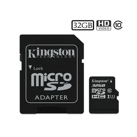 32gb Micro Sd Card With Adaptor Class 10 Wishtrac