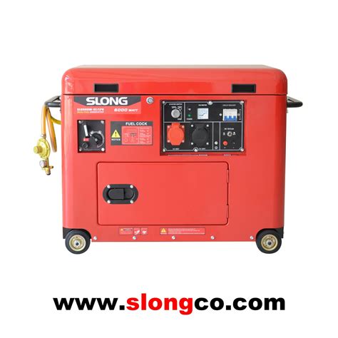 Slong 6kw Silent Tri Fuel Generator Gas Lp Gas Natural Gas Generator