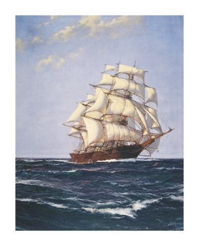 Sovereign Of The Seas Premium Giclee Print By Montague Dawson At