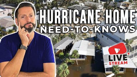 How To Prepare You Home For A Hurricane What To Expect And Inspect After A Hurricane Youtube