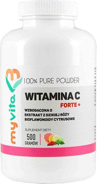 MyVita Witamina C Forte Plus bioflawonoidy i ekstrakt z dzikiej róży