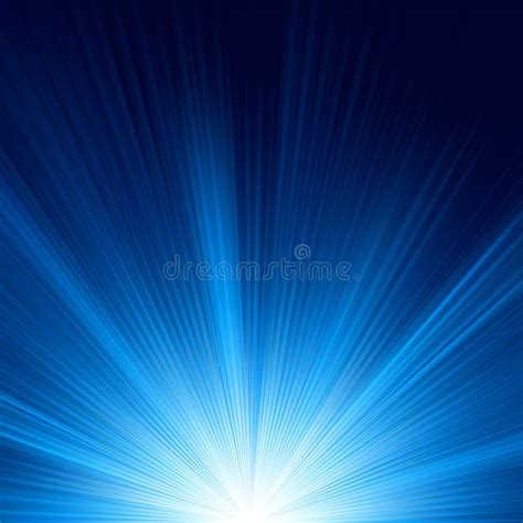 A Blue Color Design With A Burst Eps 8 Stock Vector Illustration Of