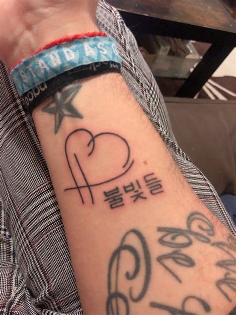 Bts Heart Tattoo Bts 2020